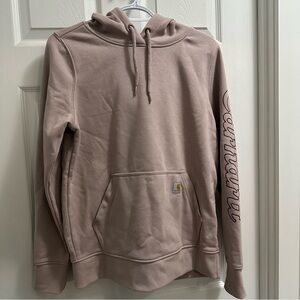Women’s Carhartt Rain Defender Hoodie in Dusty rose